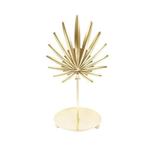 Metal Sunflower Necklace Jewelry Stand